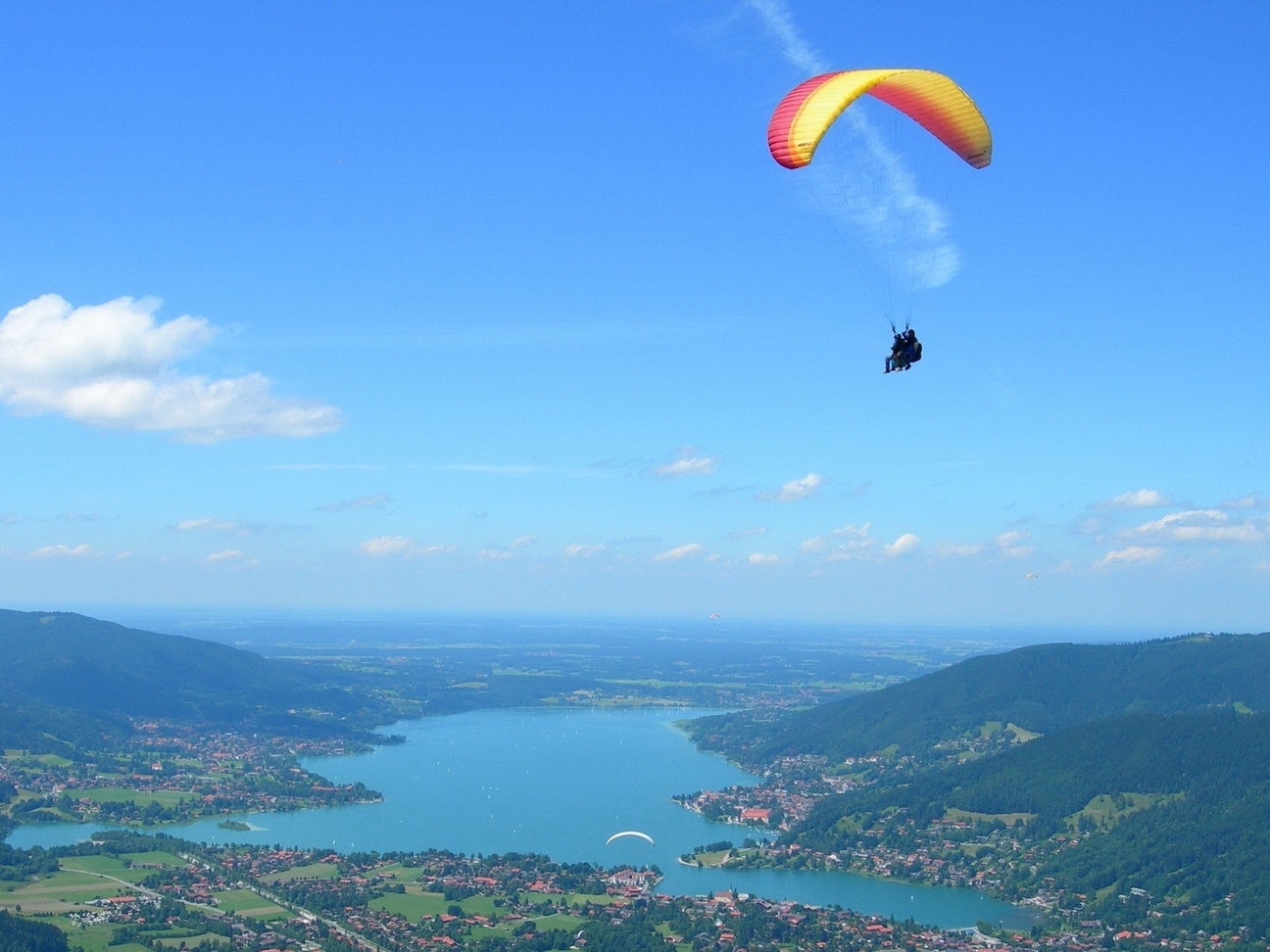 Tandemflug am Wallberg mit Peter